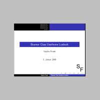 titlepage of Usetheme Luebeck